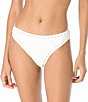 MICHAEL Michael Kors Half Moon Studs Halter Neck Triangle Swim Top & Half Moon Stud High Leg Hipster Swim Bottom - Image 5