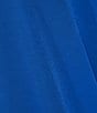 Color:Grecian Blue - Image 4 - MICHAEL Michael Kors Keyhole V-Neck Chain Petal Sleeve Top