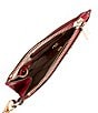 Michael Kors Mercer Small Coin Purse Wristlet, Color:Deep Red - Image 3