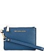 Michael Kors Mercer Small Coin Purse Wristlet, Color:Dark Chambray - Image 1