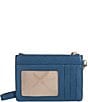 Michael Kors Mercer Small Coin Purse Wristlet, Color:Dark Chambray - Image 2