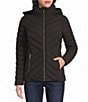 MICHAEL Michael Kors Quilted Packable Stand Collar Zip Front Puffer - Image 2