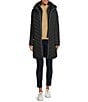 Michael Kors MICHAEL Michael Kors Quilted Stand Collar Zip Front Puffer Jacket, Color:Black - Image 1