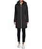 Michael Kors MICHAEL Michael Kors Quilted Stand Collar Zip Front Puffer Jacket, Color:Black - Image 2