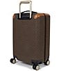 Color:Brown/Acorn - Image 2 - Signature Logo Small Travel Hardcase Trolley Suitcase