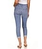 Color:Angel Blue - Image 2 - MICHAEL Michael Kors Skinny High Waisted Cropped Selma Jeans