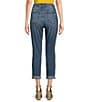 Color:Union Wash - Image 2 - MICHAEL Michael Kors Skinny High Waisted Cropped Selma Jeans