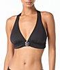 MICHAEL Michael Kors Solid Halter Swim Top - Image 4