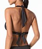 MICHAEL Michael Kors Solid Halter Swim Top - Image 5