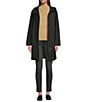 Michael Kors MICHAEL Michael Kors Stand Collar Elastic Waist Water Resistant Anorak Jacket, Color:Black - Image 4