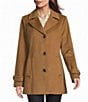 MICHAEL Michael Kors Wool Blend Notch Collar Button Front Car Coat - Image 4