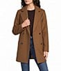 MICHAEL Michael Kors Wool Blend Notch Lapel Double Breasted Peacoat - Image 1