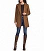 MICHAEL Michael Kors Wool Blend Notch Lapel Double Breasted Peacoat - Image 4