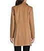 Michael Kors MICHAEL Michael Kors Wool Blend Point Collar Zip Front Coat, Color:Dark Camel - Image 2