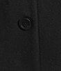 MICHAEL Michael Kors Wool Blend Shawl Collar Removable Faux Fur Trim Button Front Maxi Coat - Image 4