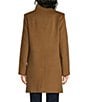 MICHAEL Michael Kors Wool Blend Tulip Collar Button Front Single Breasted Coat - Image 6