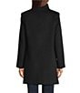 MICHAEL Michael Kors Wool Blend Tulip Collar Button Front Single Breasted Coat - Image 2