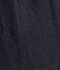 Color:Indigo Rinse - Image 3 - MICHAEL Michael Kors Woven Twill Point Collar Cap Sleeve Self-Tie Sash Utility Jumpsuit