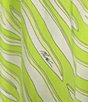Color:Bright Limeade - Image 3 - MICHAEL Michael Kors Zebra A-Line Sweetheart Neck Mini Dress
