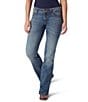 Color:Medium Blue - Image 1 - Wrangler® Mid Rise Bootcut Jeans