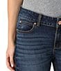 Color:Dark Blue - Image 4 - Wrangler® Mid Rise #double;W#double; Stitch Back Pocket Bootcut Jeans