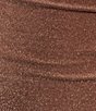 Color:Toffee - Image 4 - Glitter Shirred Bodycon Midi Dress