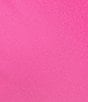 Color:Neon Pink - Image 4 - Satin Slim Wrap Dress