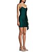 Midnight Doll Sleeveless Ruffled-Side Dress - Image 3