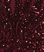 Midnight Doll Sleeveless Sequin-Patterned Side-Slit Dress - Image 4