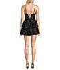 Midnight Doll Sleeveless Soutache-Embroidered Dress - Image 2