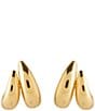 Mignonne Gavigan Canal Sculptural Hoop Earrings, Color:Gold - Image 1