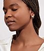 Mignonne Gavigan Canal Sculptural Hoop Earrings, Color:Gold - Image 2