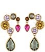 Mignonne Gavigan Finley Multi Stone Drop Earrings, Color:Multi - Image 1