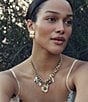 Mignonne Gavigan Gaia Statement Charm Necklace, Color:Gold/Multi - Image 2