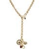 Mignonne Gavigan Kyra Charm Snake Toggle Adjustable Y-Necklace, Color:Gold Multi - Image 1