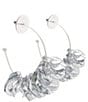 Color:Silver - Image 1 - Mini Lolita Hoop Earrings