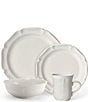 Color:White - Image 2 - French Countryside 16-Piece Dinnerware Set