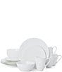 Color:White - Image 1 - Jenna 16-Piece Dinnerware Set, Service for 4