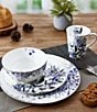 Mikasa Kaia Platinum Chinoiserie Mugs, Set Of 4, Color:White/Blue - Image 4