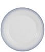 Mikasa Swirl Ombre Mocha Round Platter, Color:Grey - Image 1