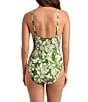 Mimi Flamingo Canopy Bailey V-Cup Underwire Classic Cut Leg Tank One Piece Swimsuit - Image 2