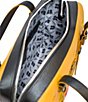 Min & Mon Esther Golden Glow Happy Tiger Embroidered Satchel Bag - Image 4