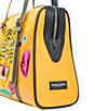 Min & Mon Esther Golden Glow Happy Tiger Embroidered Satchel Bag - Image 6