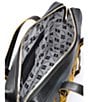 Min & Mon Esther Happy Tiger Embroidered Satchel Bag - Image 5