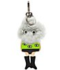 Min & Mon Faux Fur Studded Monster Charm - Image 1