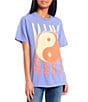 Color:Orchid - Image 1 - Mind Body Yin & Yang Graphic T-Shirt