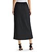 Ming Wang Floral Soft Ribbed Knit No-Roll Elastic Waist Pull-On Coordinating Skirt - Image 2
