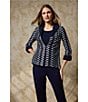 Ming Wang Knit Flat Front Straight Leg Pull-On Pants - Image 5