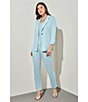 Ming Wang Knit Flat Front Straight Leg Pull-On Pants - Image 4