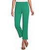 Ming Wang Knit Pull-On Ankle Pants - Image 1